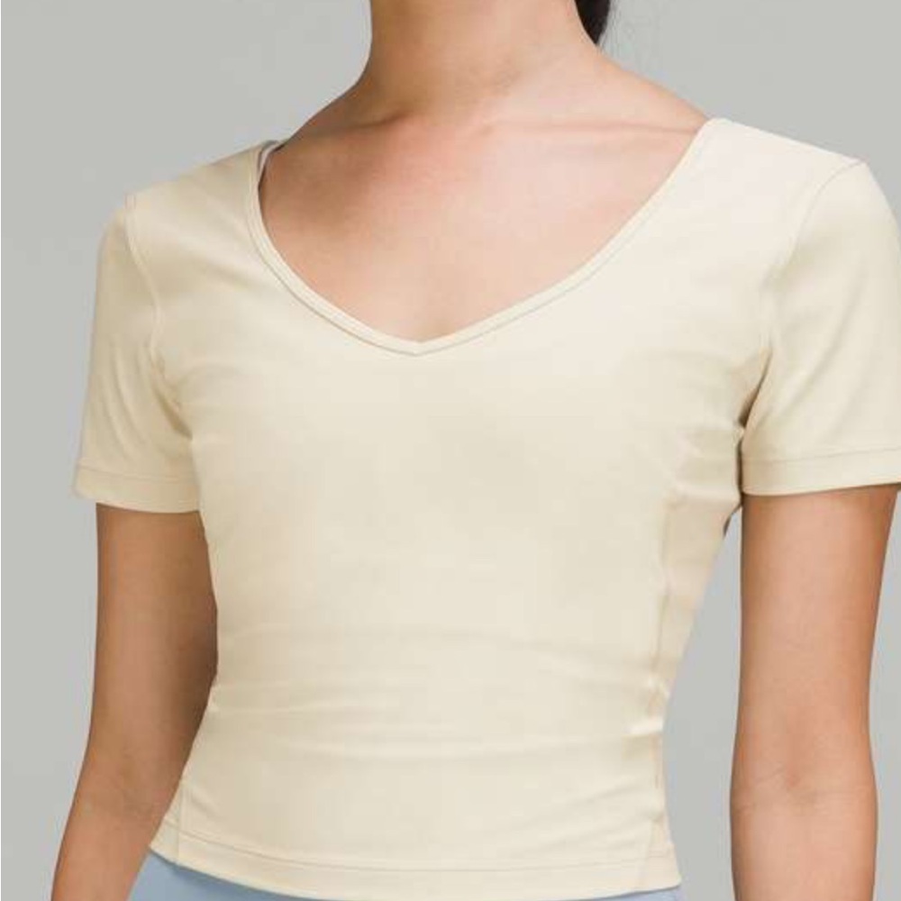 Lululemon Align Crop Top-NO SIZE‎ TAGS-PIT TO PIT 16"